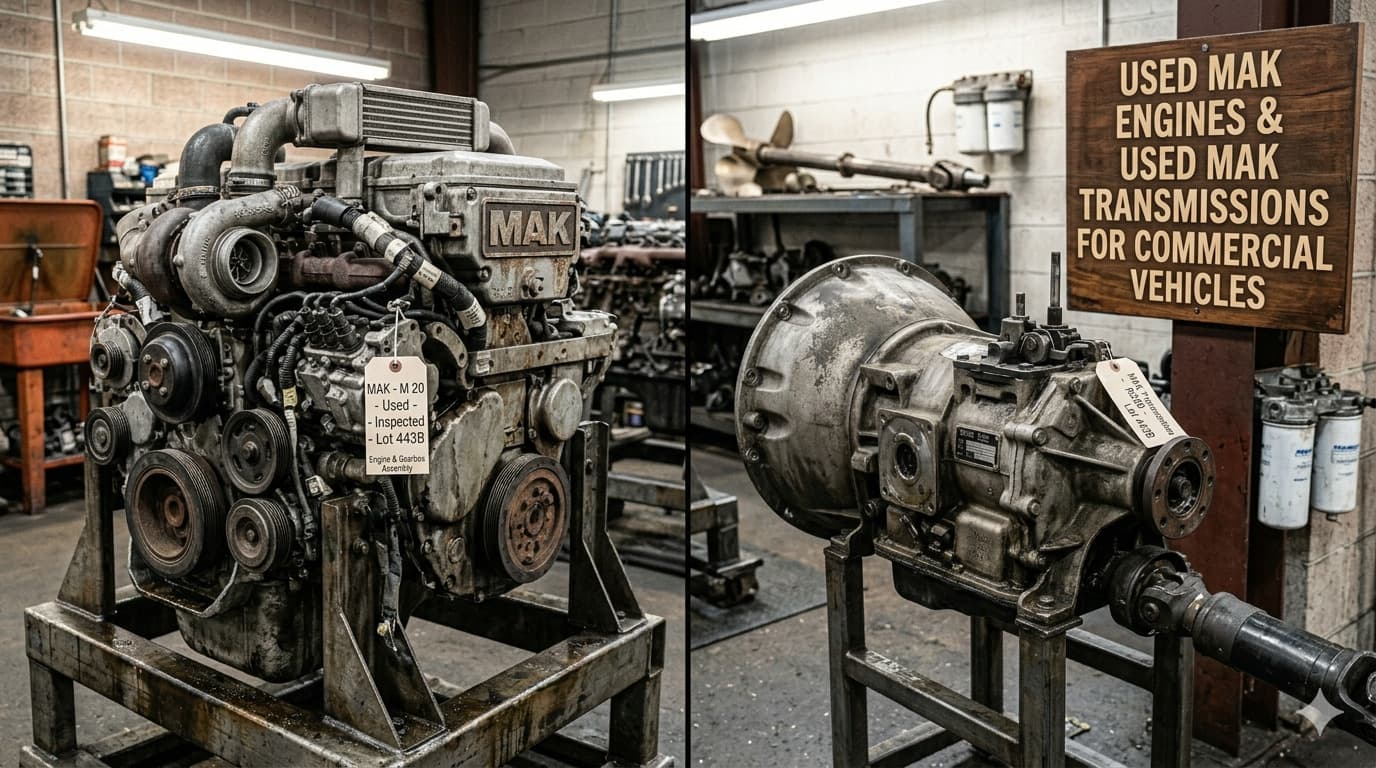 Used Mak Engines and Transmissions